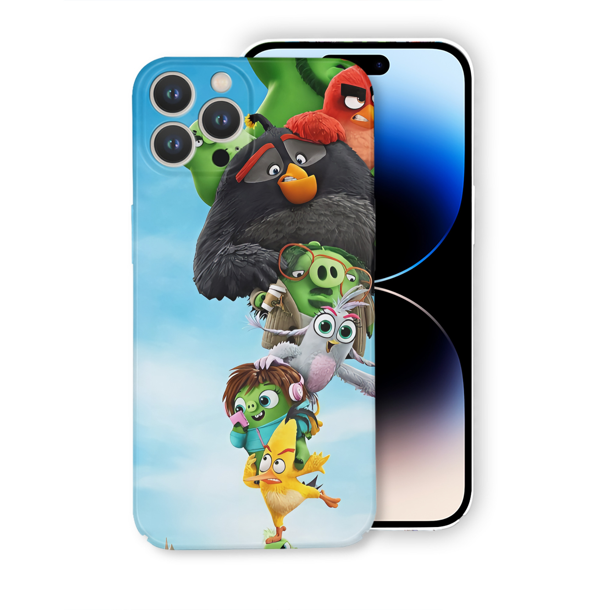 （画像用） Angry Birds アングリーバード 【iPhone 14シリーズ対応】ハードケース